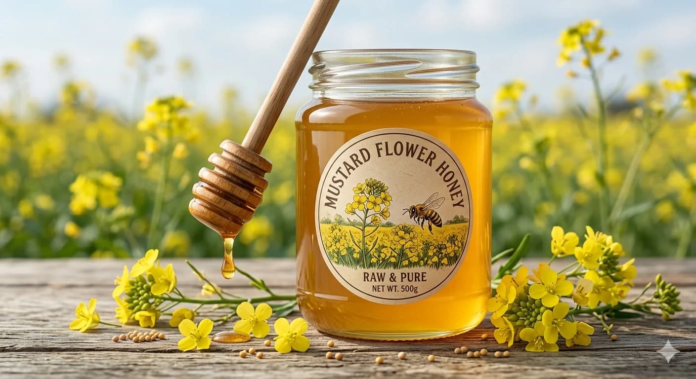 Mustard Flower Honey