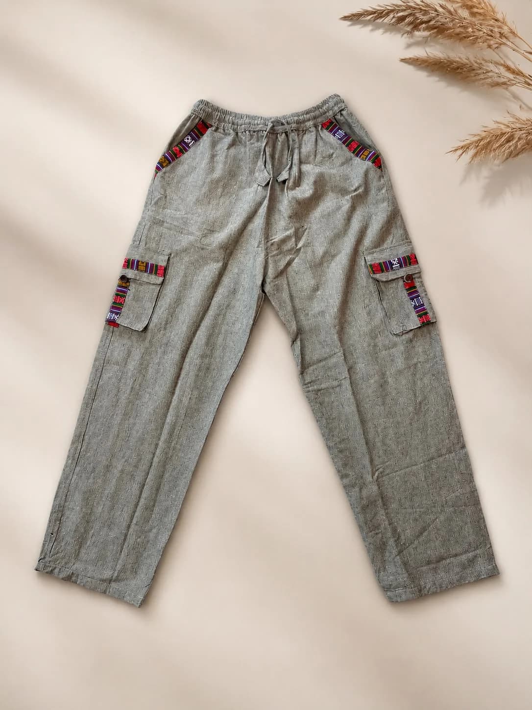Handmade Cotton Unisex Trousers 