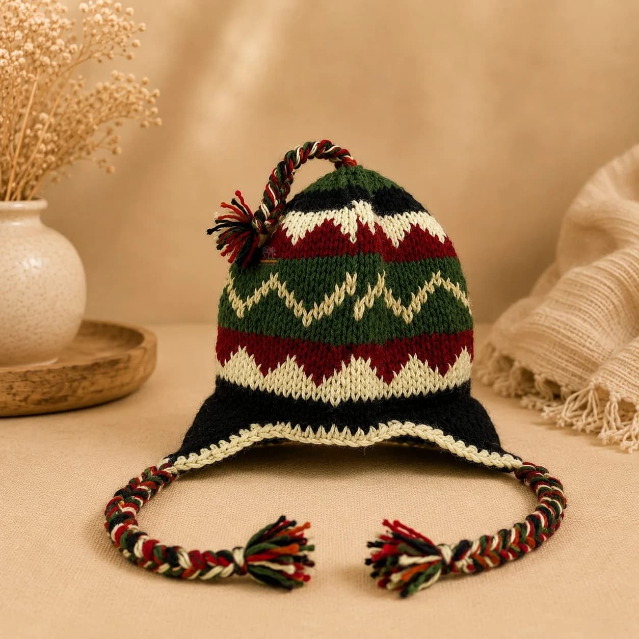 Knitted Nepali Woolen Hat
