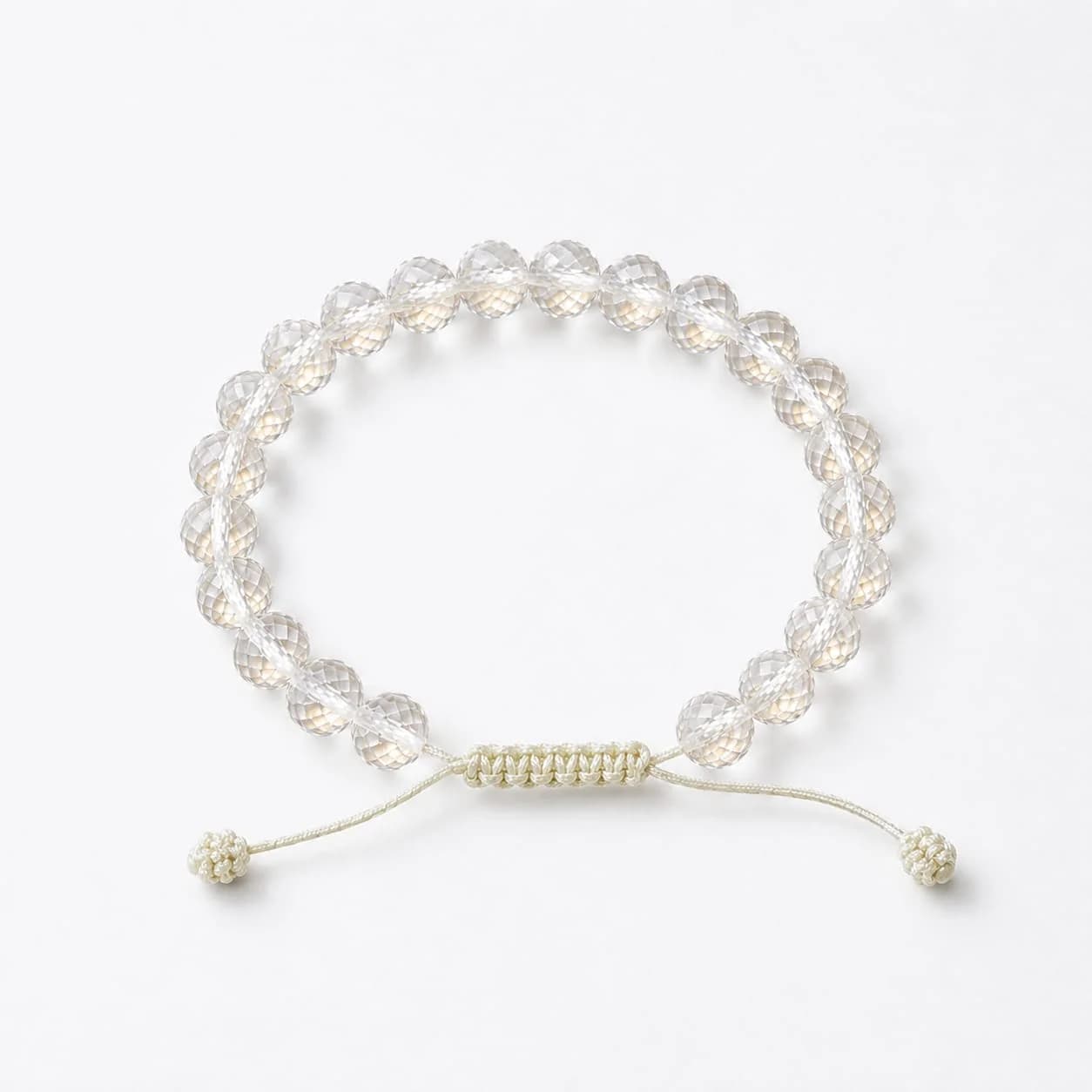  Diamond-Cut Crystal Bracelet