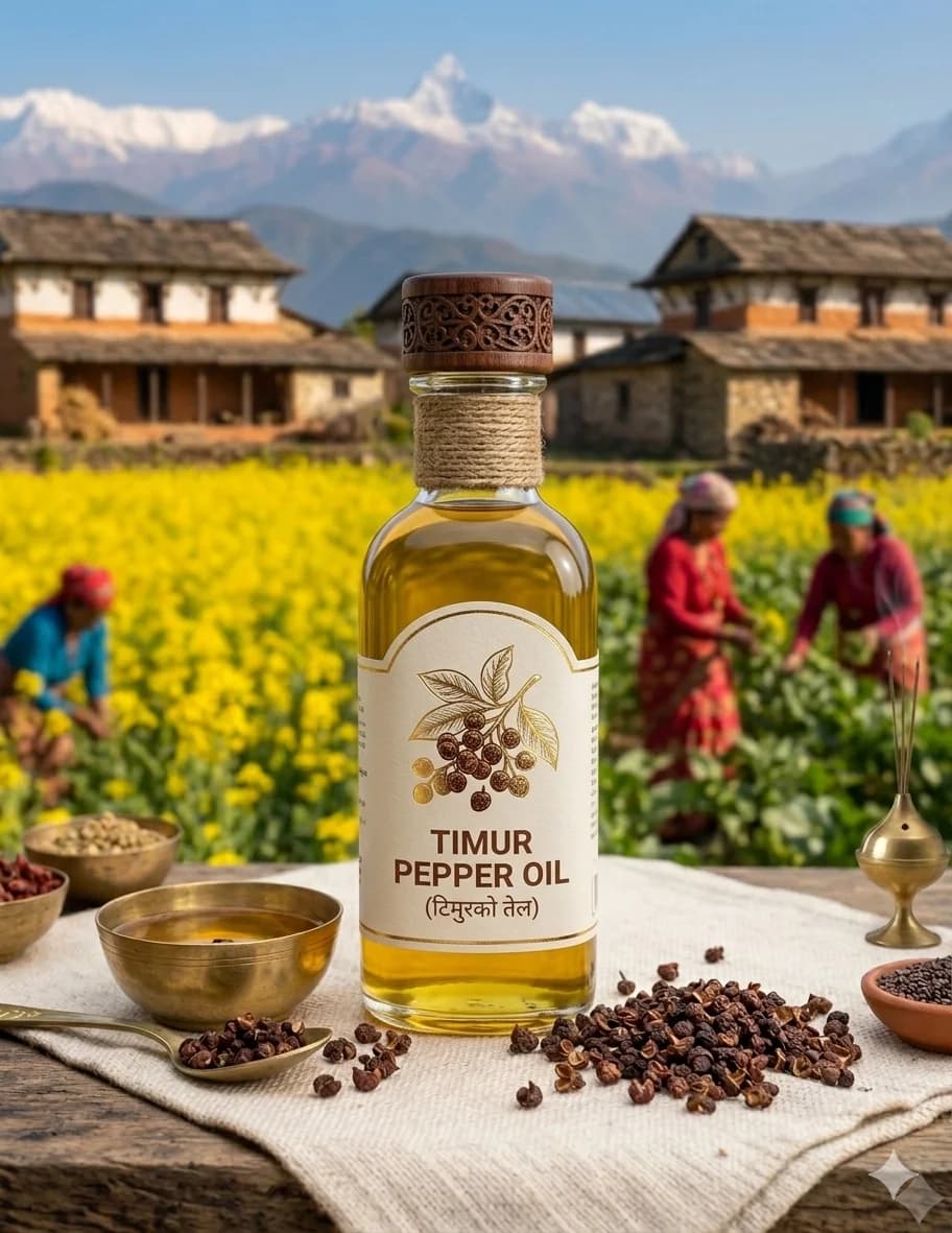 Timur pepper Oil