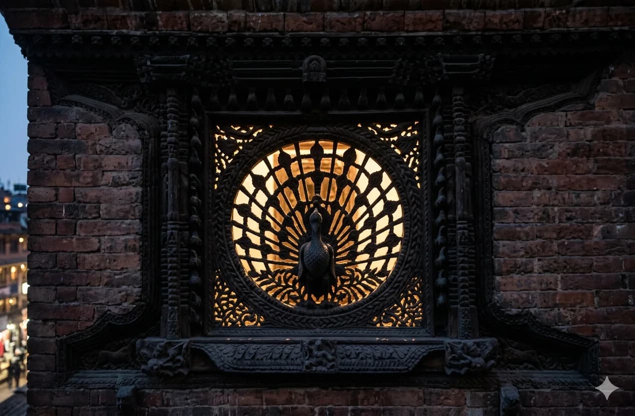 Back-lit Aankhi Jhyal