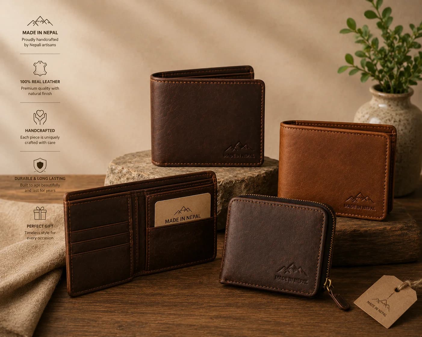 Premium high quality leather Wallets