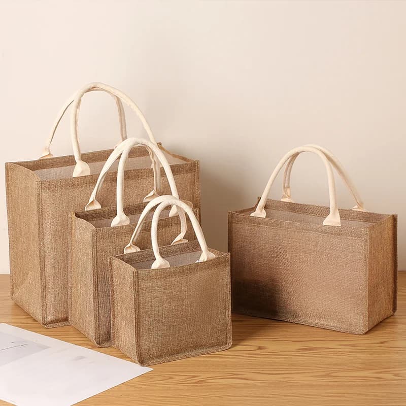 Premium Eco-Friendly Jute Shopping Bags