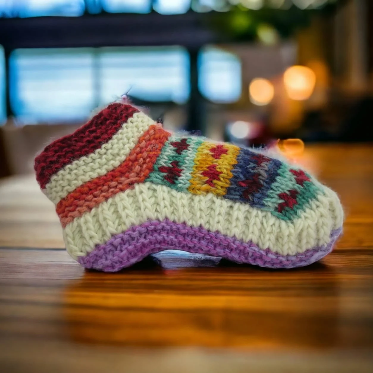 Woolen Nepali Indoor Shoes view 2