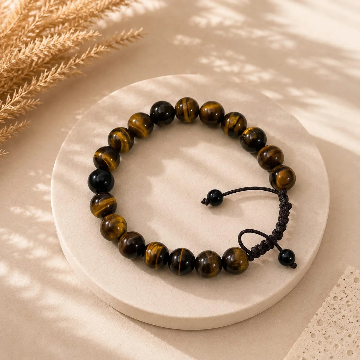 Yellow Tiger Eye Bracelet view 2