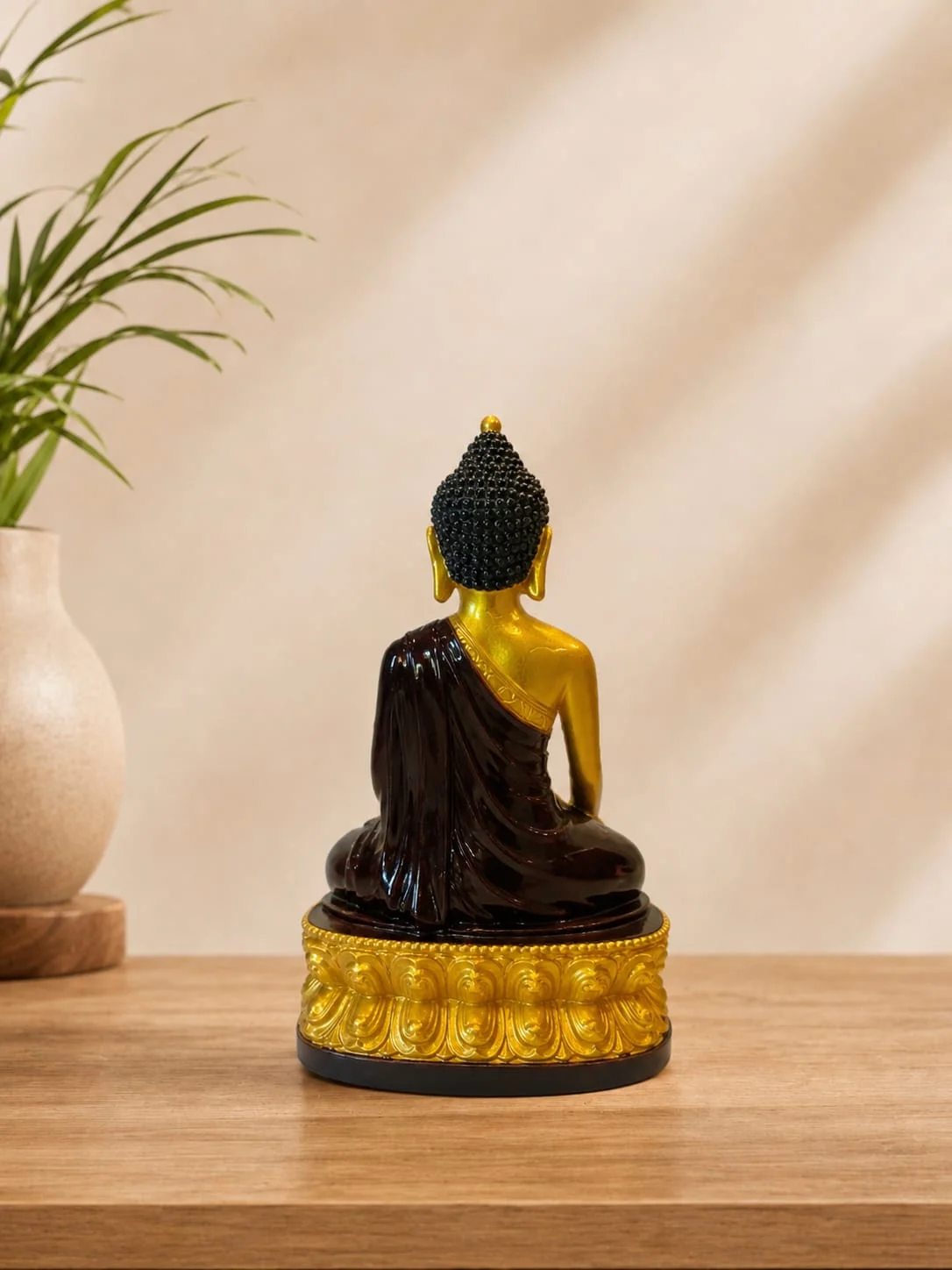 Handmade Resin Buddha Statue view 2