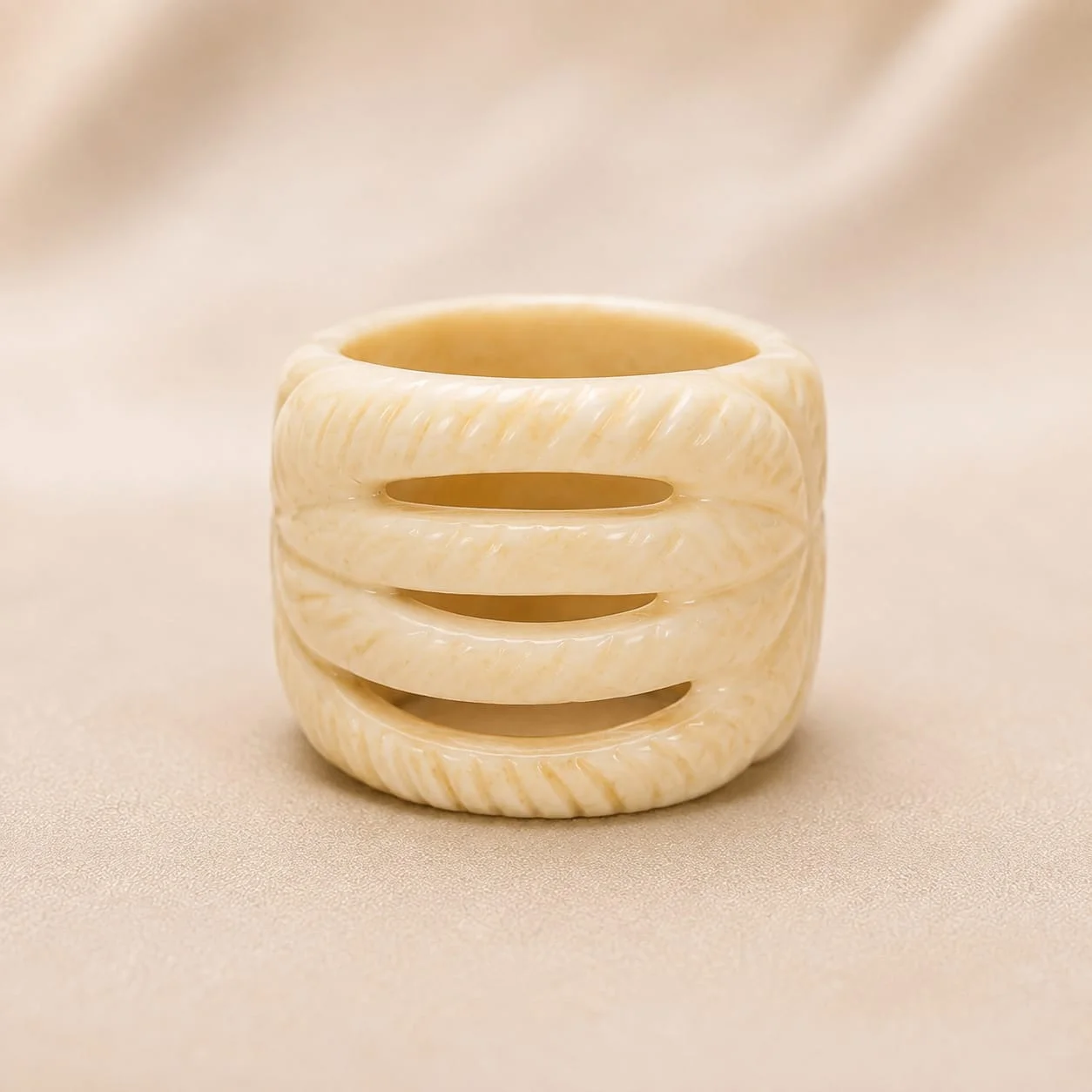 Handcrafted Yak Bone Rings view 4