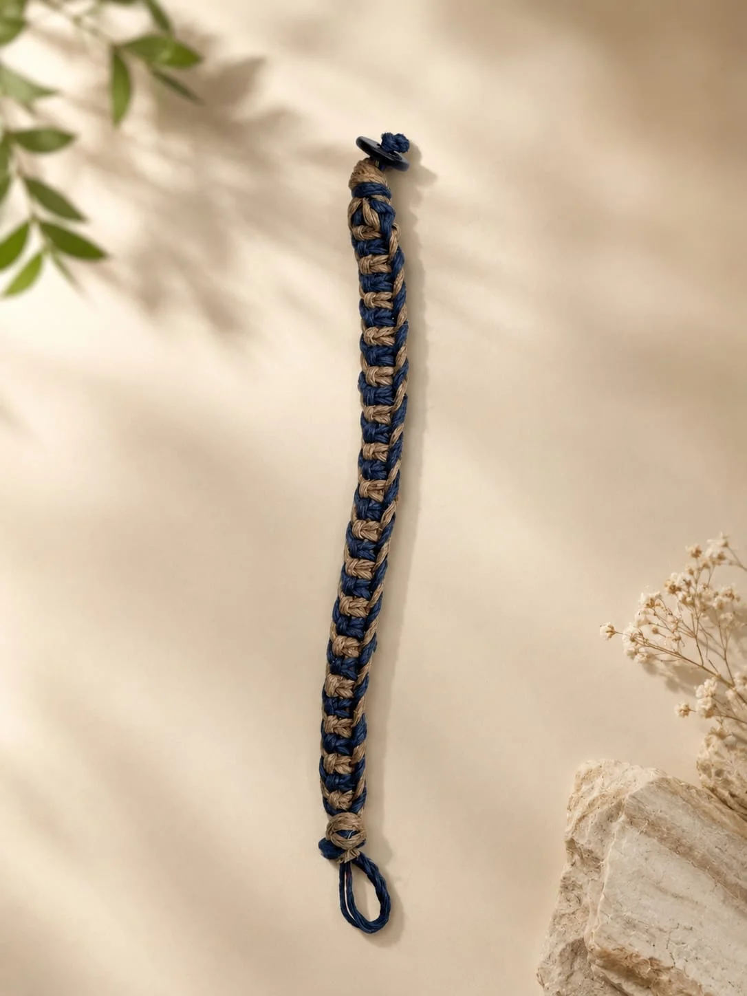 Handmade Hemp Bracelet view 3