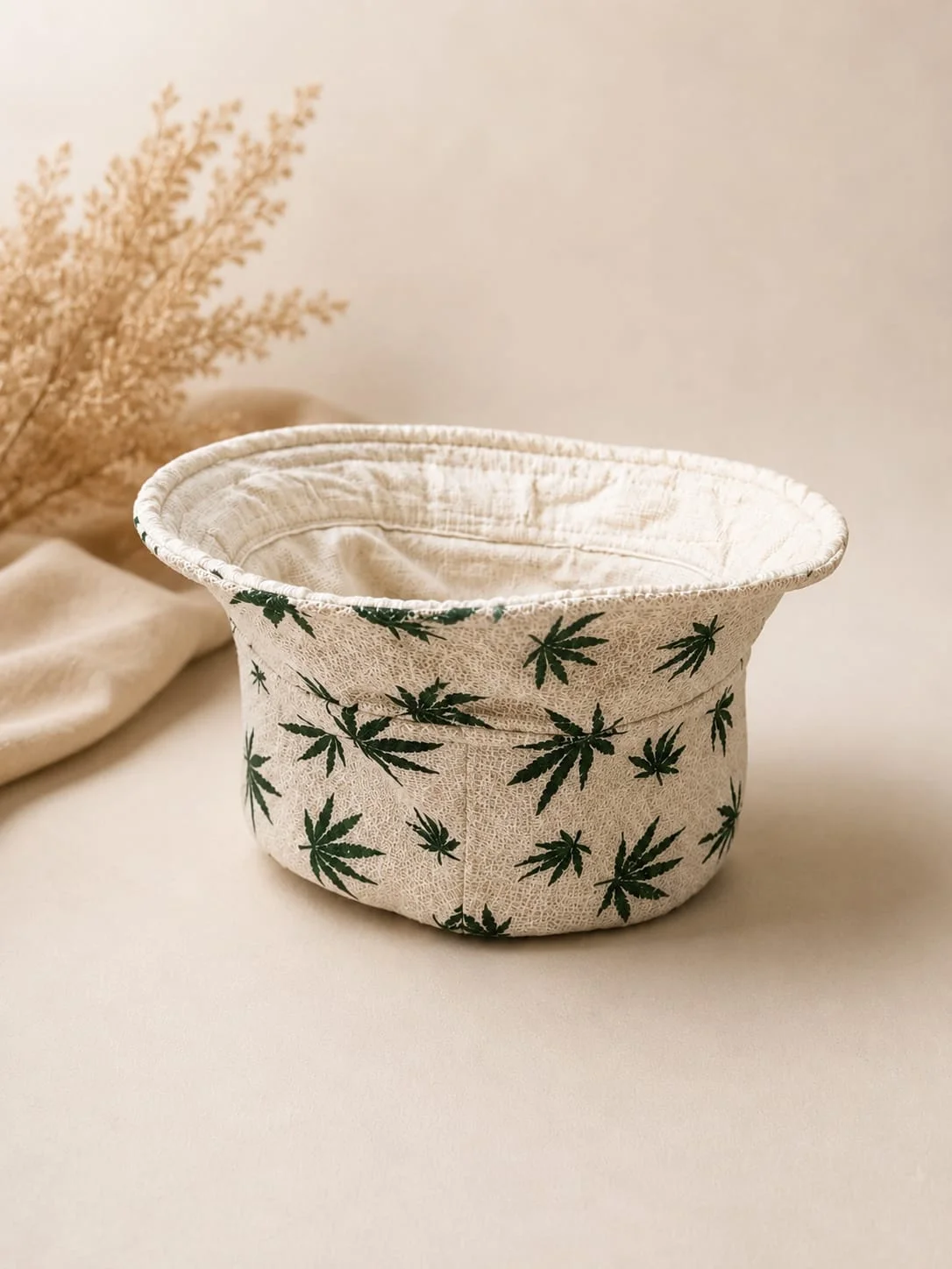 Handmade Hemp Bucket Hat view 2