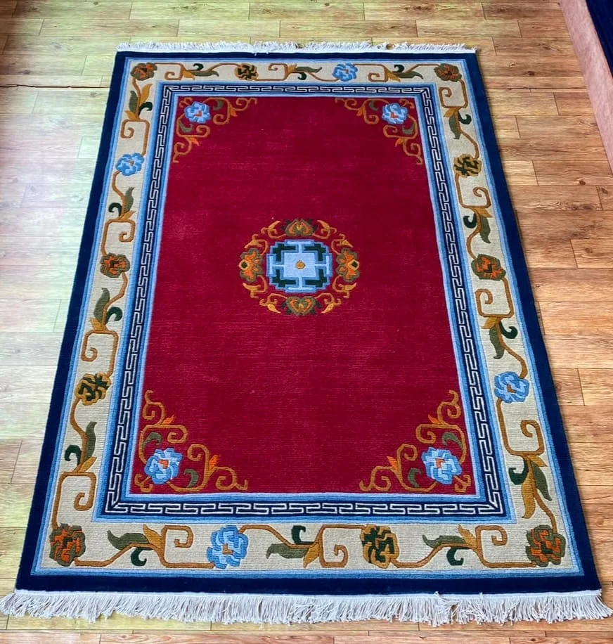 Premium 60 Knot Handmade Tibetan Carpet view 16