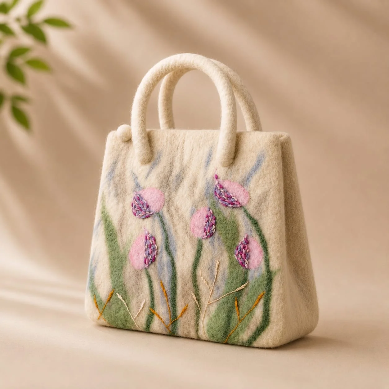 Handmade Felt Bag view 3