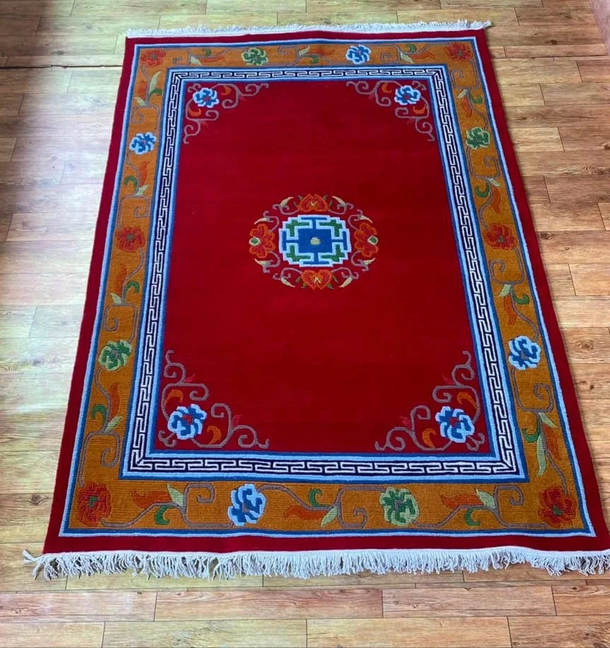 Premium 60 Knot Handmade Tibetan Carpet view 11