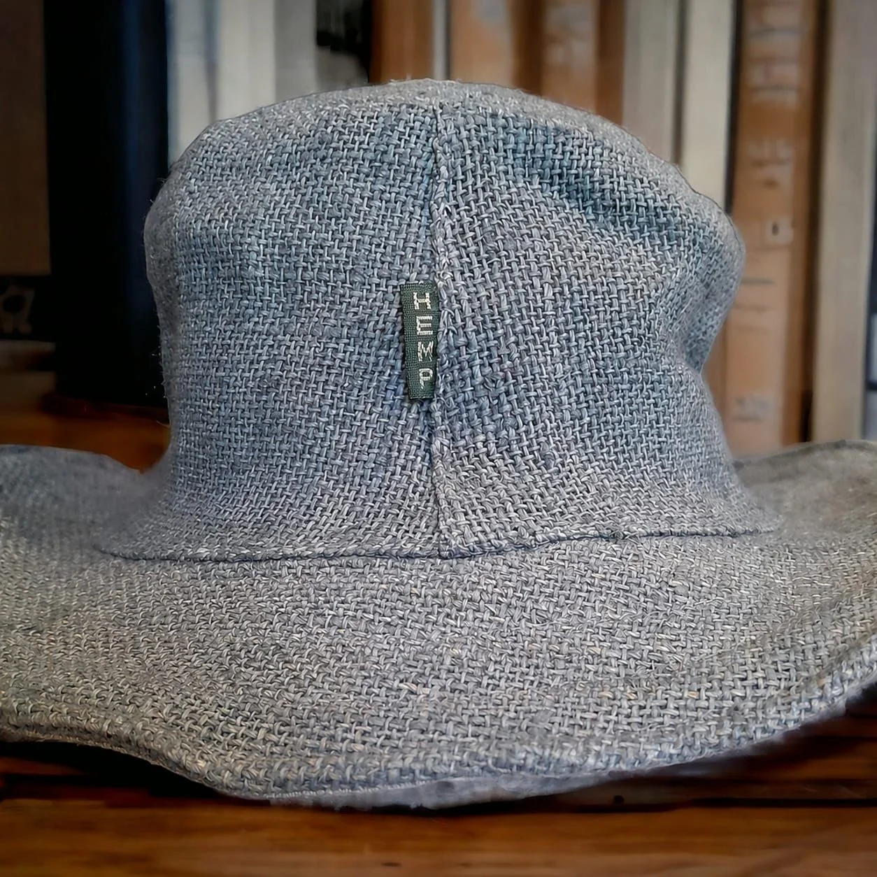 Colorful Hemp Safari Hat view 2