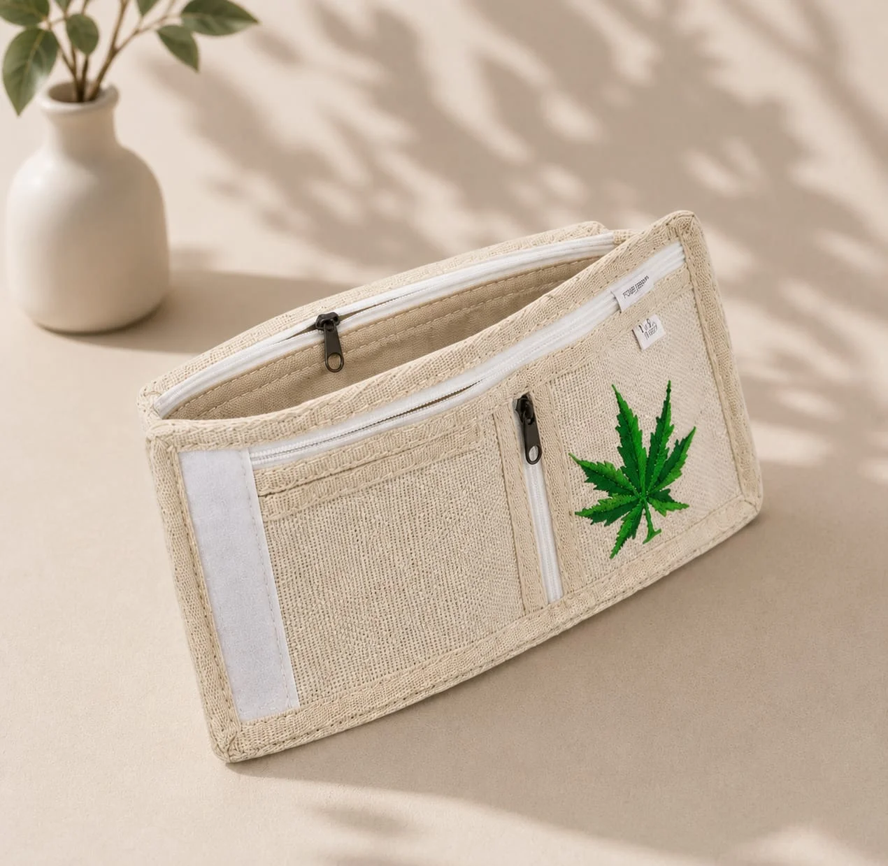 Hemp Handmade Purse view 2