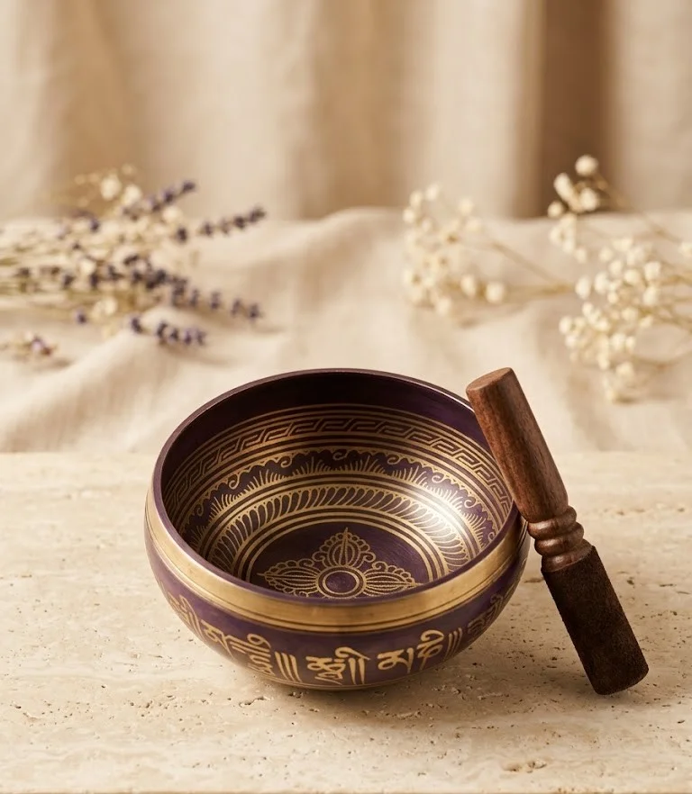 Tibetan Singing Bowl view 3