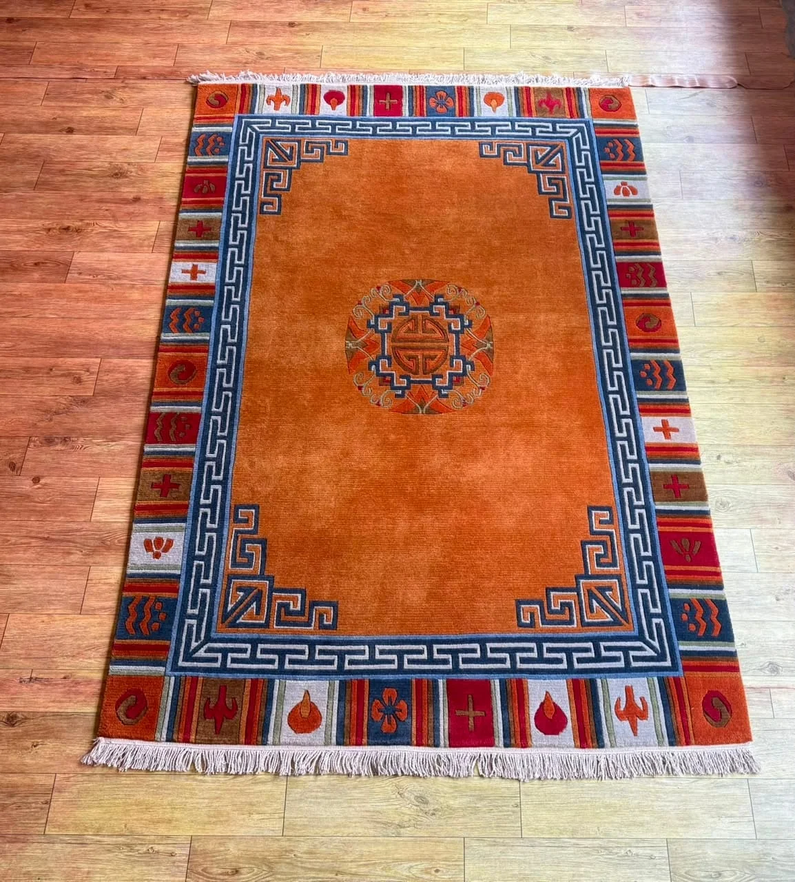 Premium 60 Knot Handmade Tibetan Carpet view 8