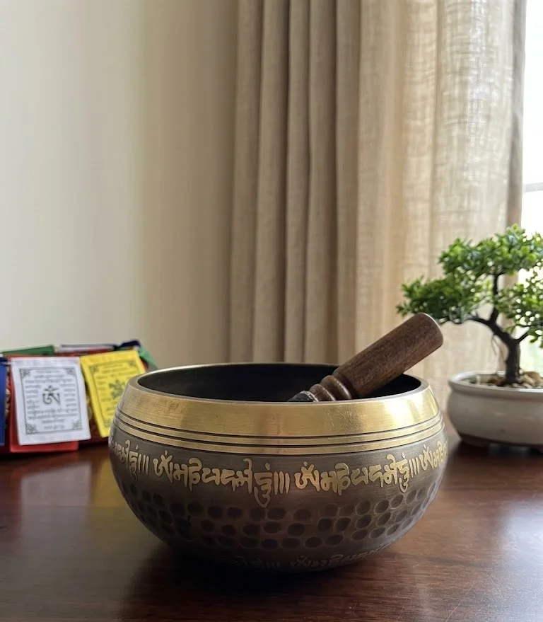 Tibetan Singing Bowl view 5