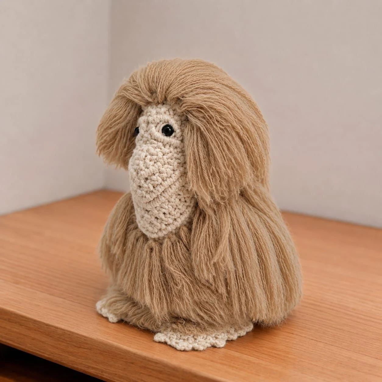 Handmade Yeti Doll view 2