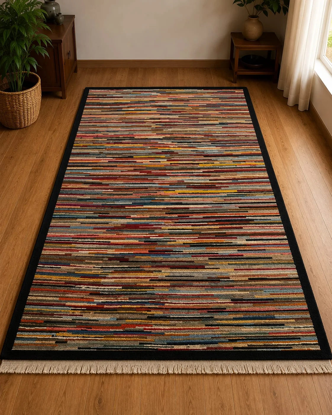 Handmade Tibetan Wool Carpet- 60 Knot view 5