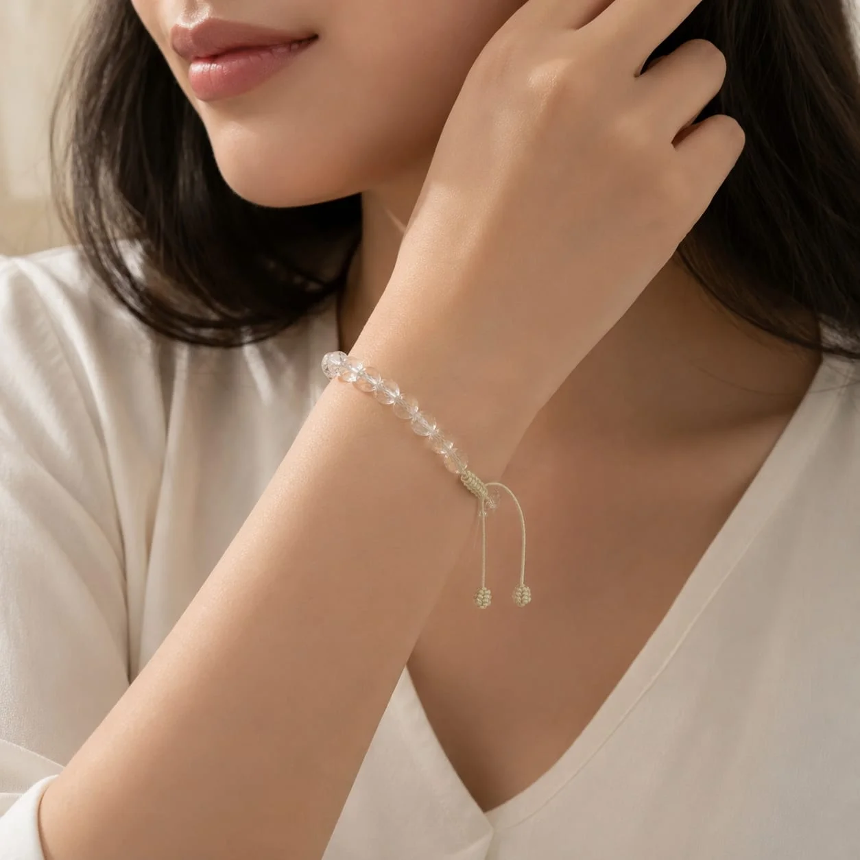 Diamond-Cut Crystal Bracelet view 4