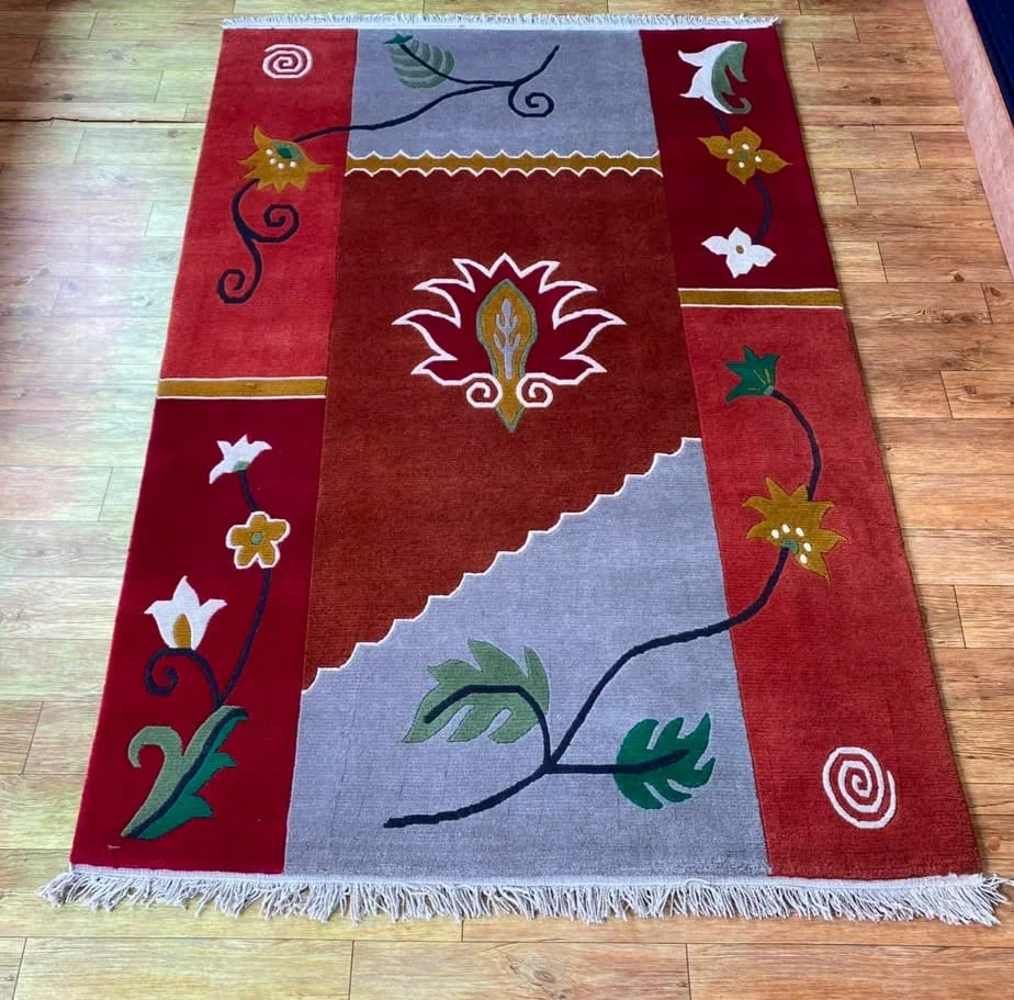 Premium 60 Knot Handmade Tibetan Carpet view 10