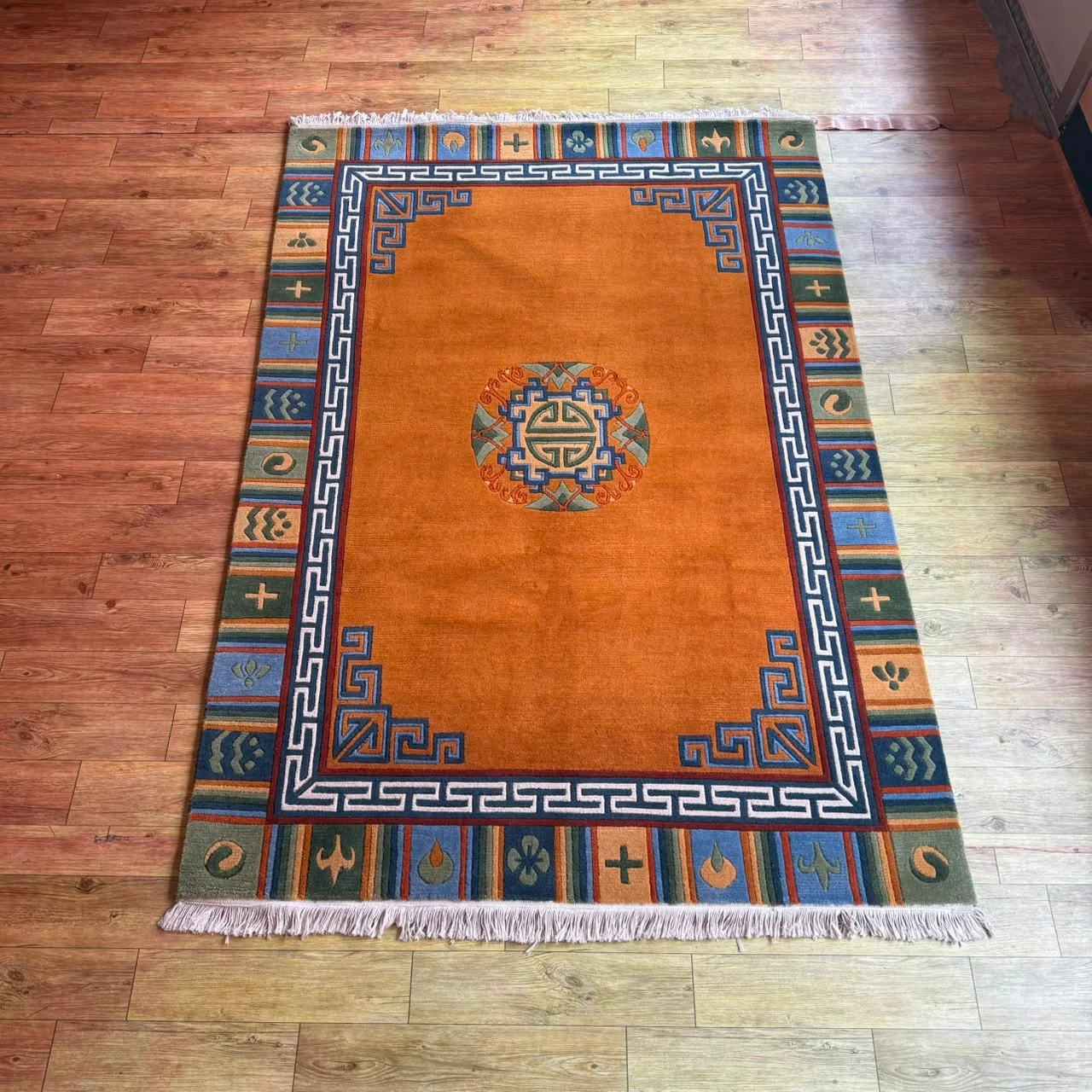 Premium 60 Knot Handmade Tibetan Carpet view 15