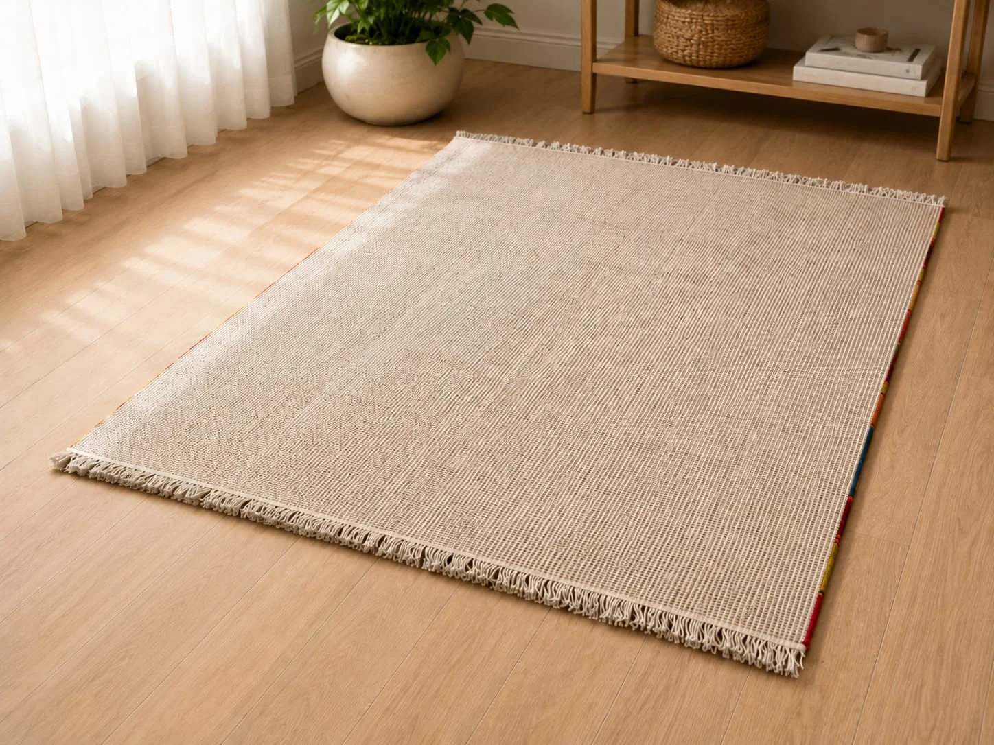 Tibetan Medallion Rug view 5