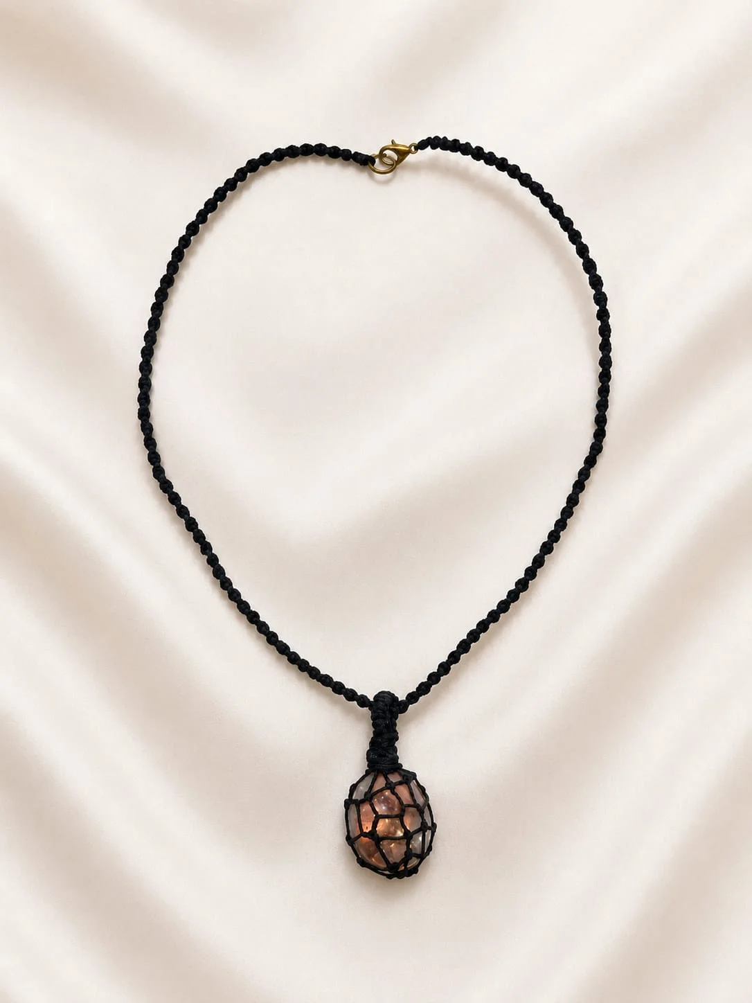 Handmade Natural Stone Necklace view 4