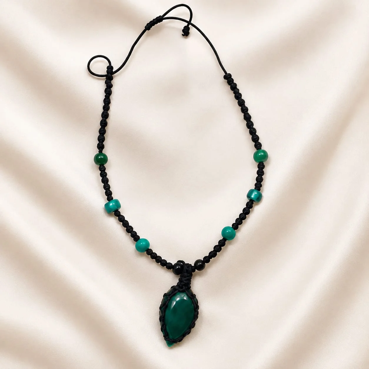 Handmade Natural Stone Necklace view 6