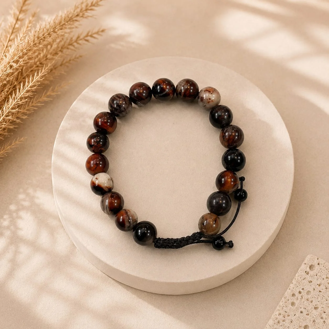 Red Tiger Eye Bracelet view 2