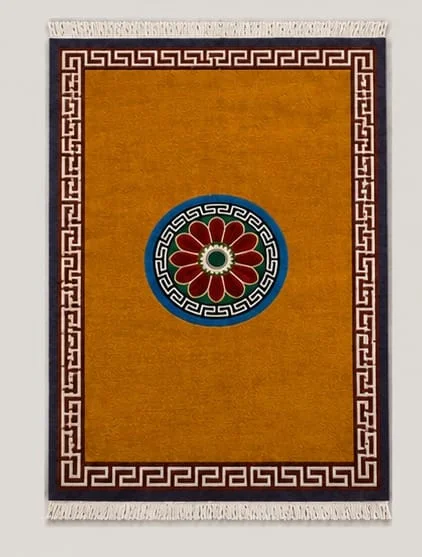 Handmade Tibetan Heritage Wool Carpet view 8