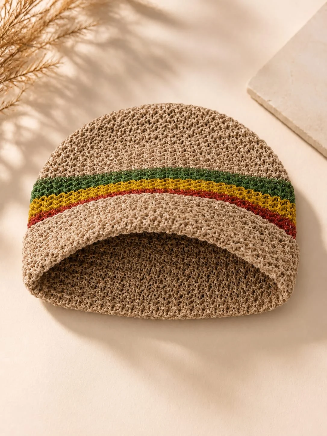 Hemp-cotton Crochet Hat view 3