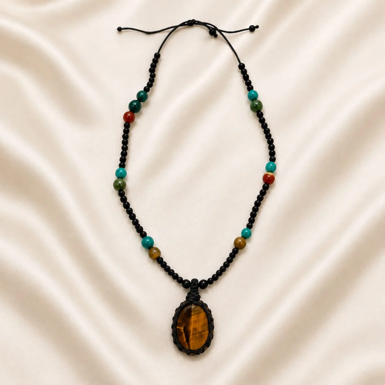 Handmade Natural Stone Necklace view 5