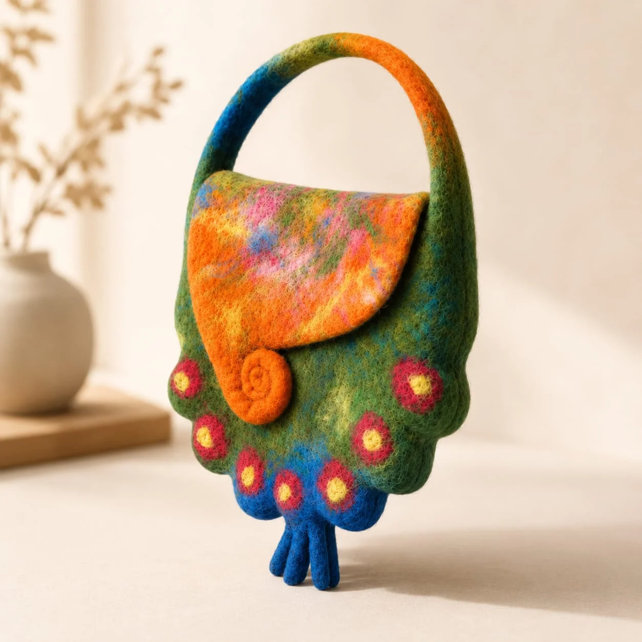 Felt Handmade Bag view 3