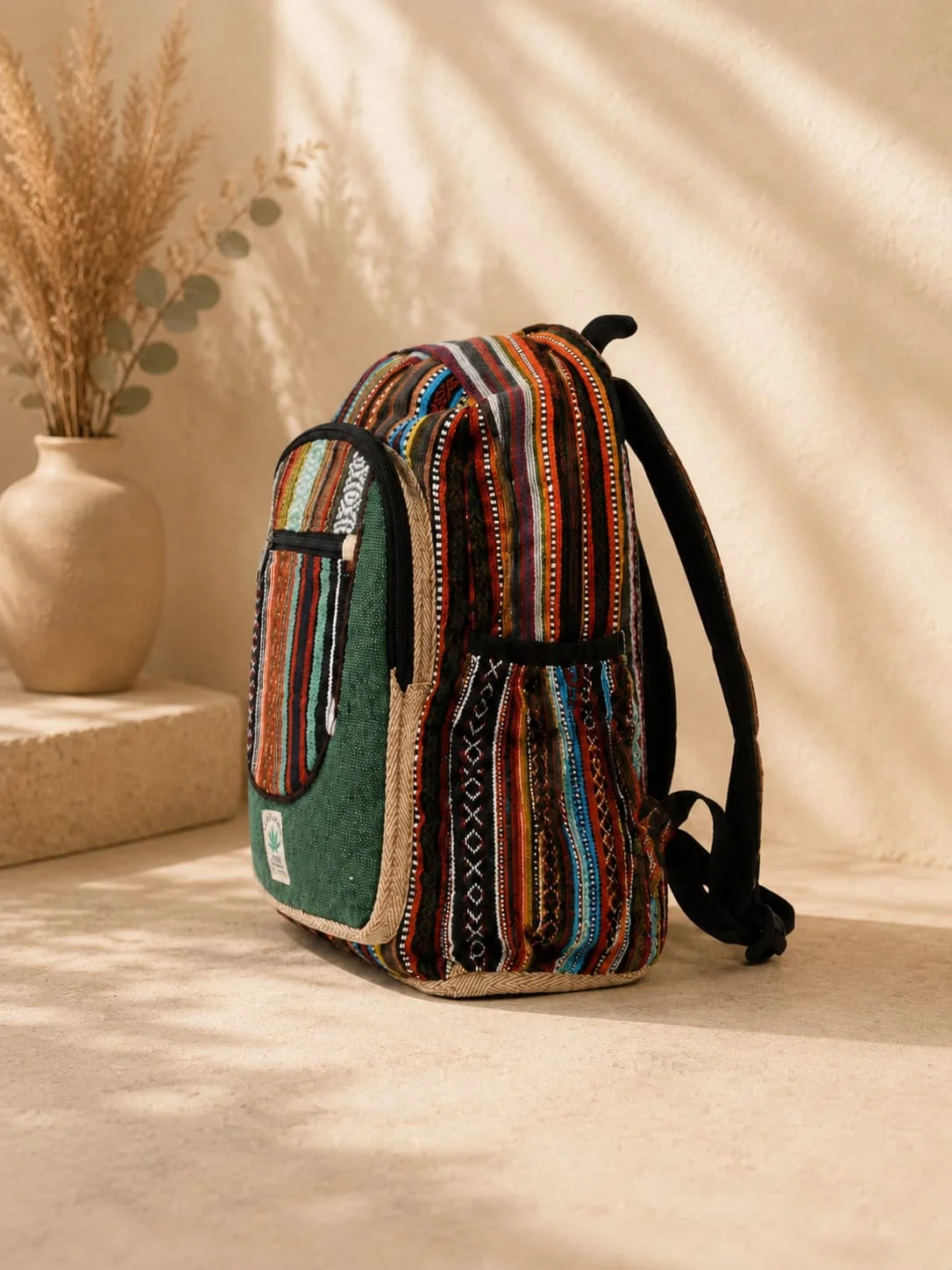 Hemp Handmade Bag view 2