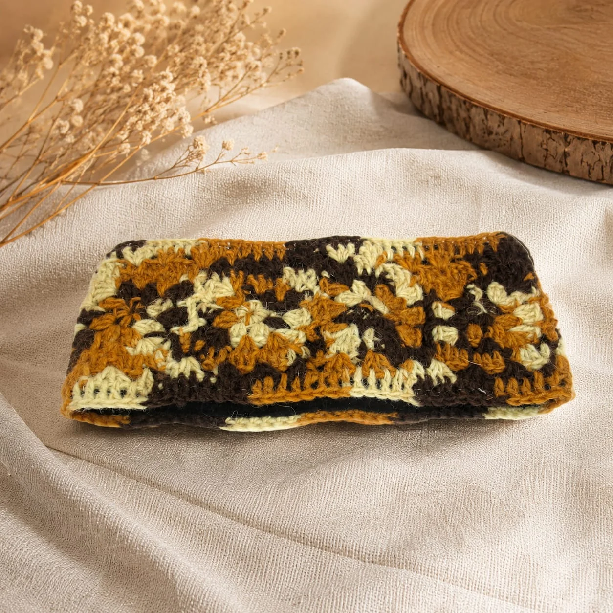 Knitted Nepali Woolen Headband view 2
