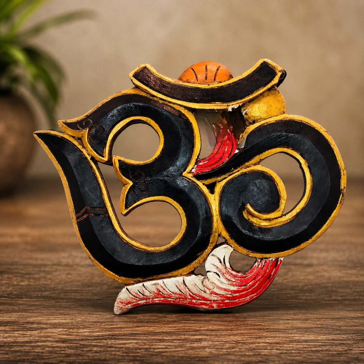 Artistic Yoga Om Wall Hanging