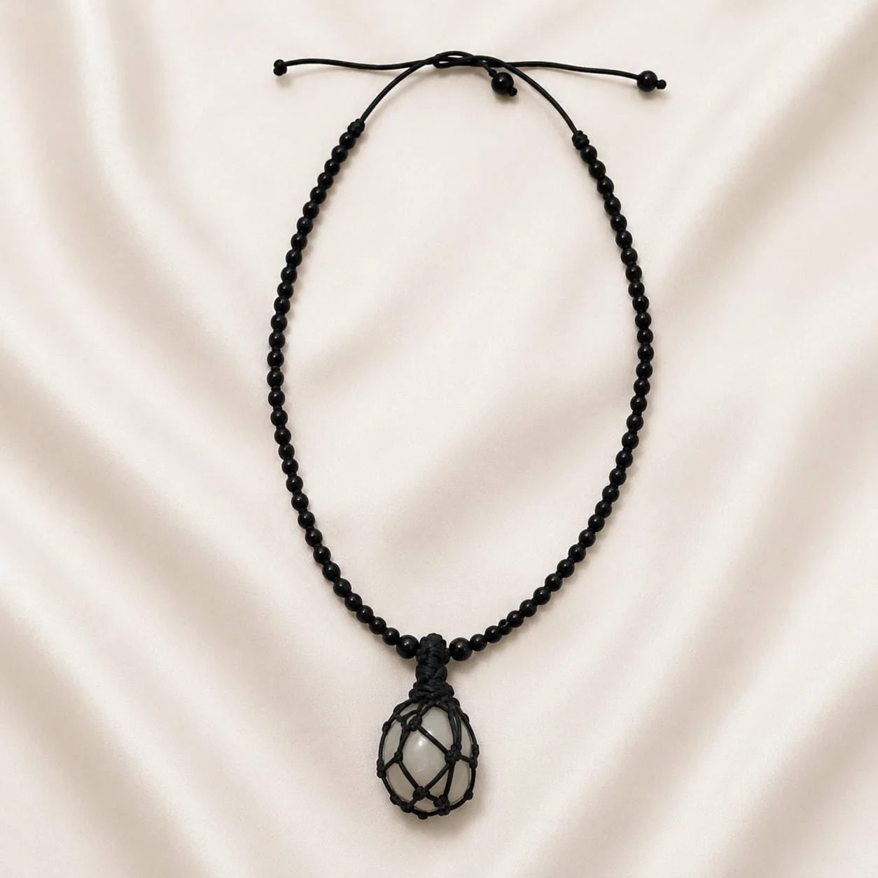 Handmade Natural Stone Necklace view 3