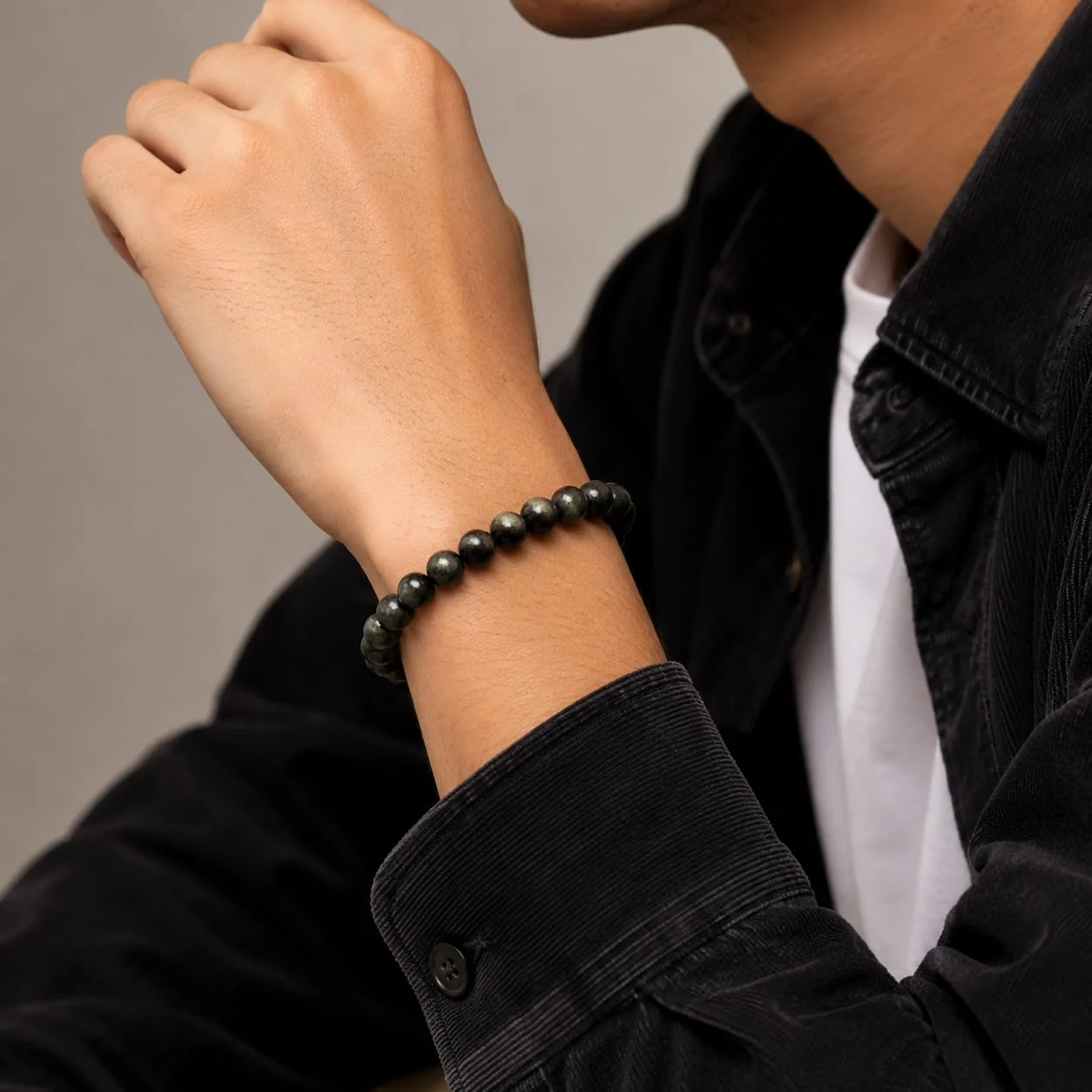Pyrite Bracelet view 2