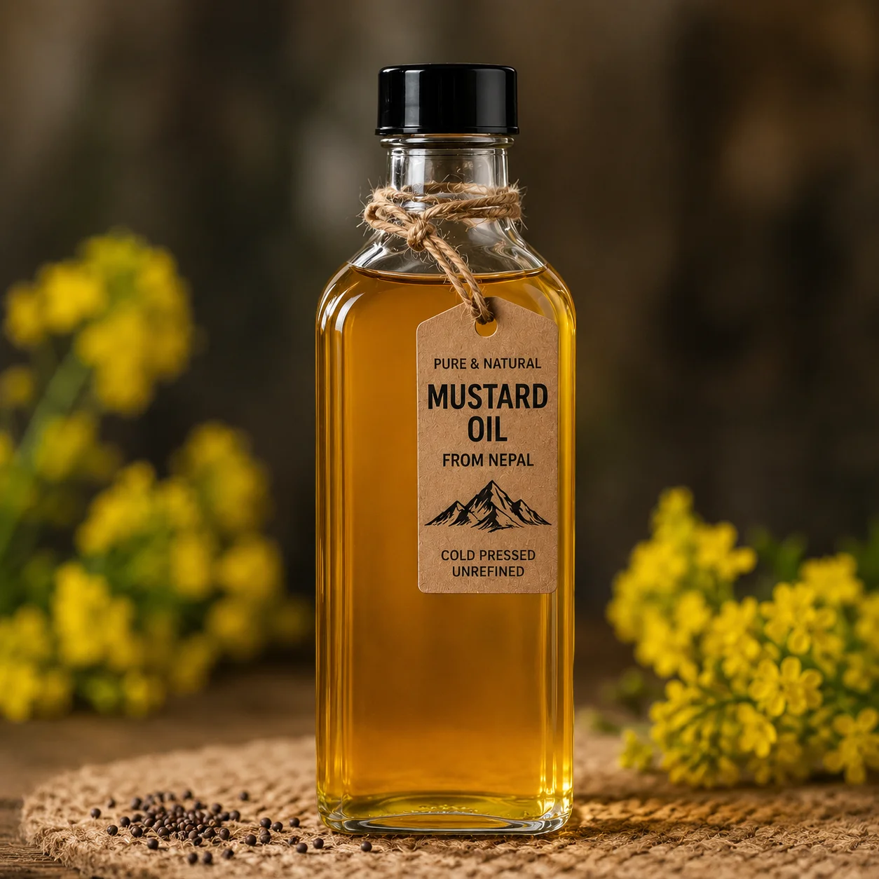 Organic Mustard Oil view 2